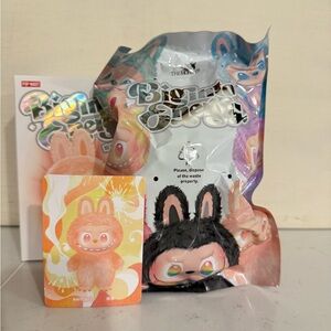 LABUBU MONSTERS Big into Energy Series-Vinyl Plush Pendant: Happiness